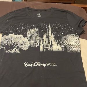WDW exclusive Disney Parks tee…features all famous attractions